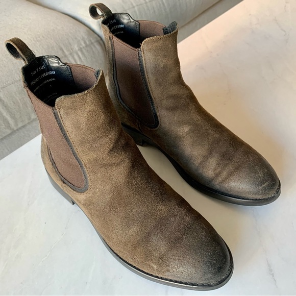 Thursday Boots. Duchess dark olive suede. Women’s US 7.5 - Picture 3 of 8